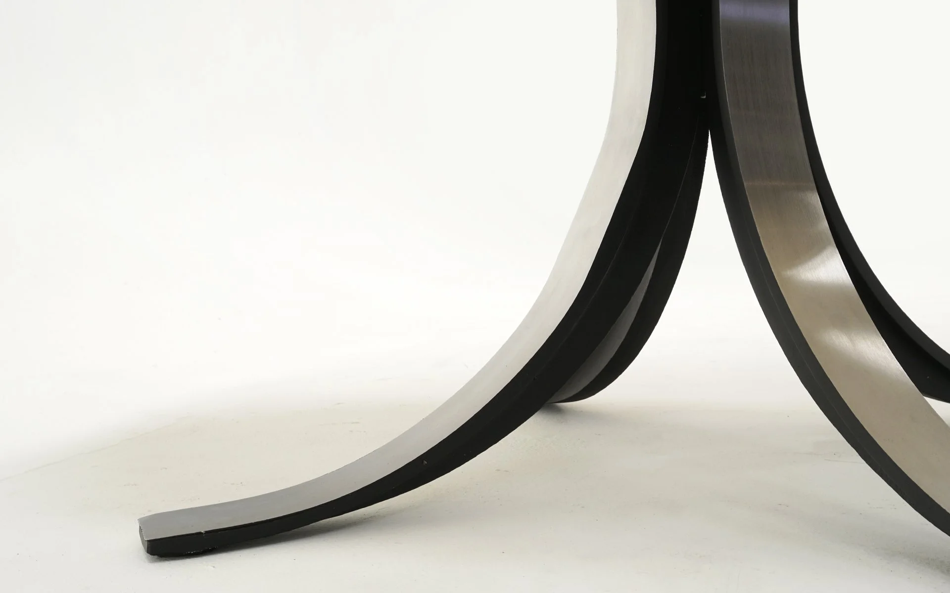 Osvaldo Borsani Round Dining / Center / Game Table with Travertine